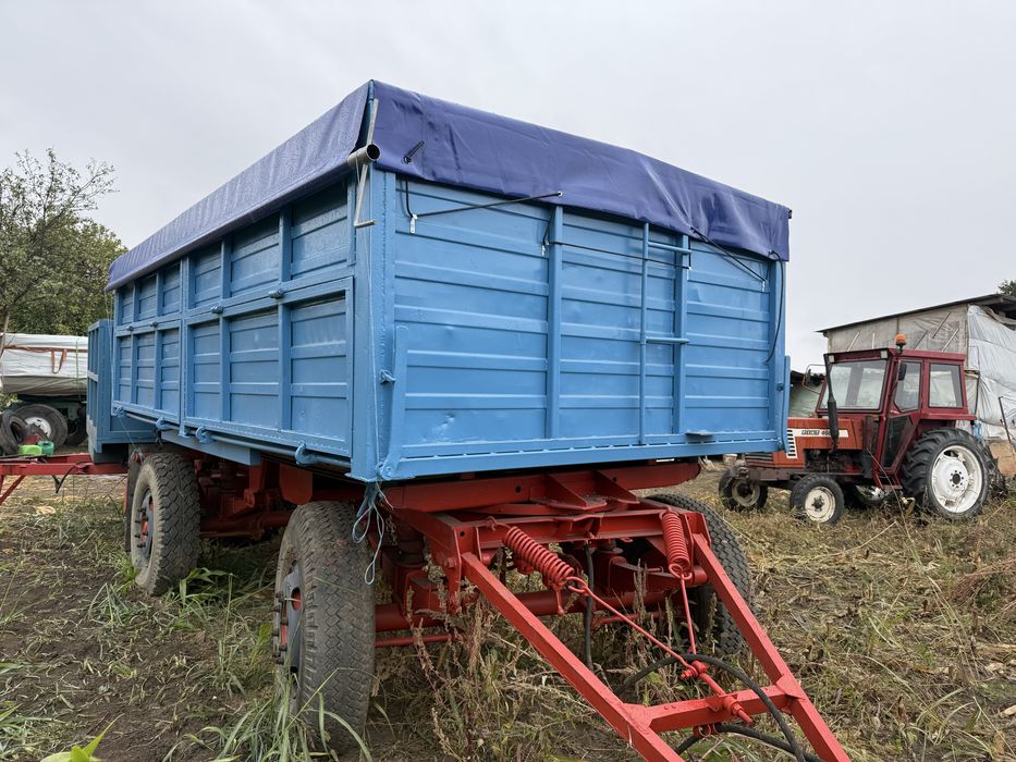 Remorca Auto Tractor Basculabila 3 Parti 7 8 10 tone