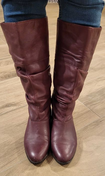 Cizme din piele pentru femei