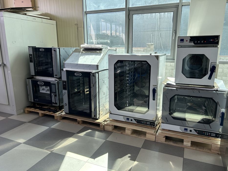 Оборудование для кухни пароконвектомат, печи.магналы