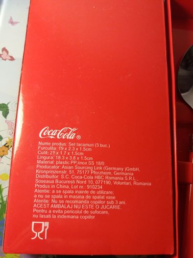 coca cola Tacâmuri Lux 2024 + cadou