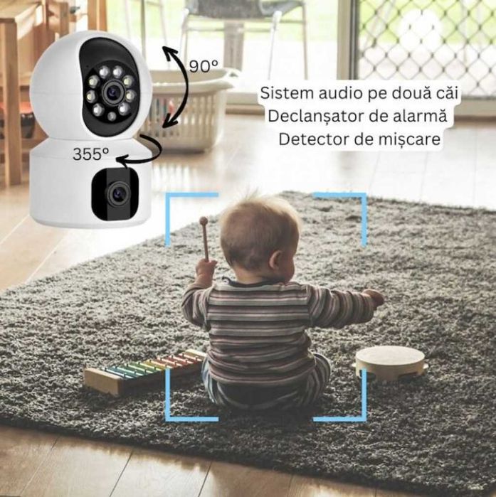 Wi-Fi Full HD камера – Защитете дома си със стил и функционалност