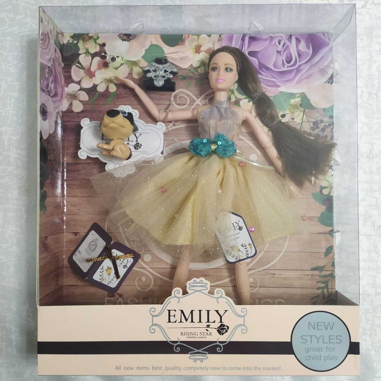 Кукла с аксессуарами Эмили С любимым питомцем Emily гибкая кукла набор