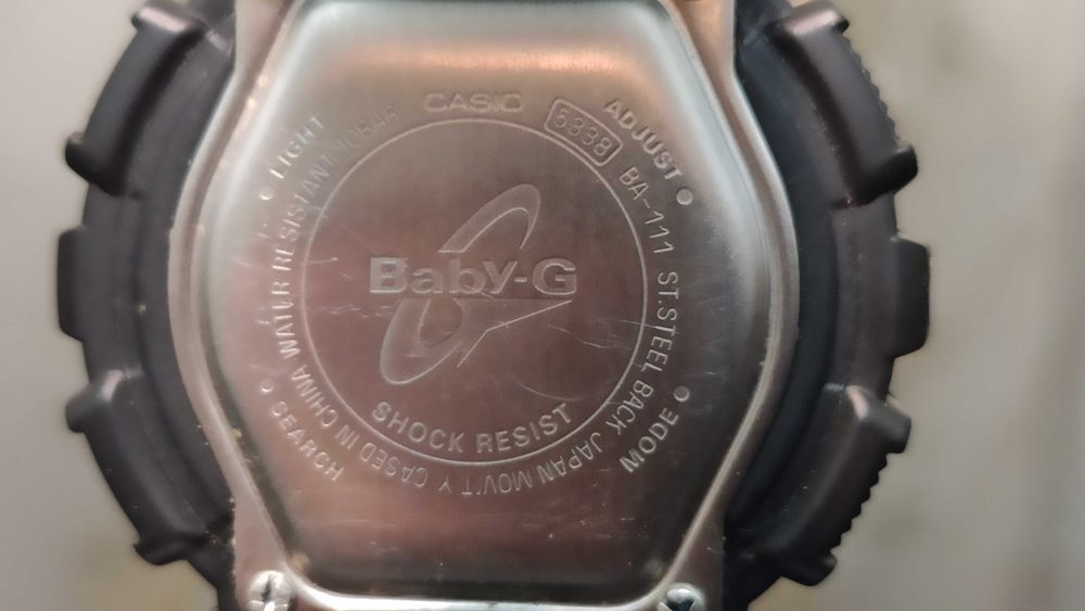 Часы Casio Baby-G BA-111-1A с хронографом