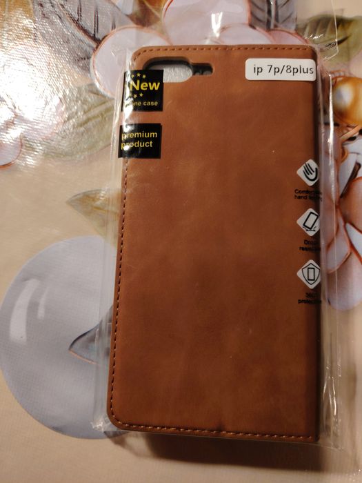 Чехол - книжка для телефона aphone 7p/8plus. Новый.