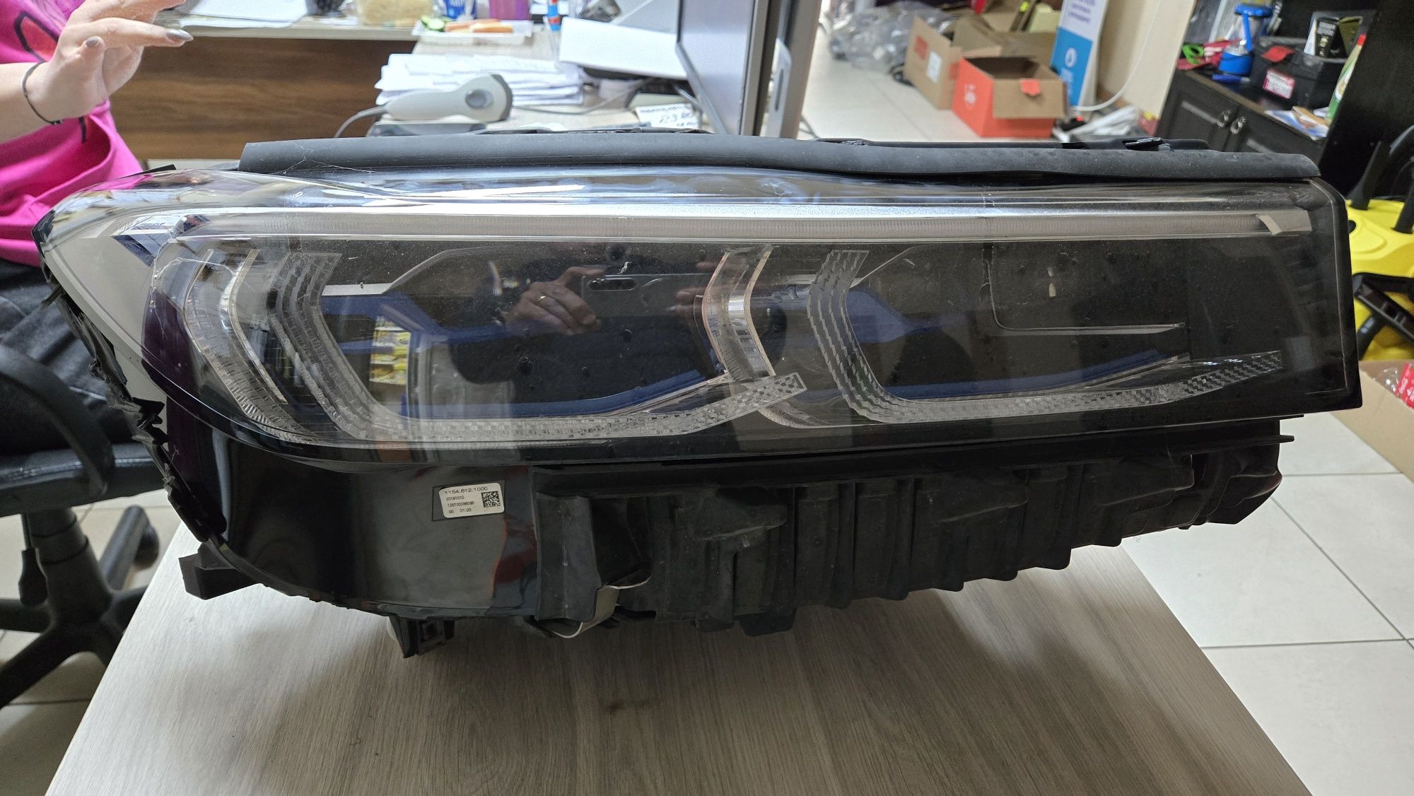 Фар БМВ 7 серия G11 G12 BMW десен