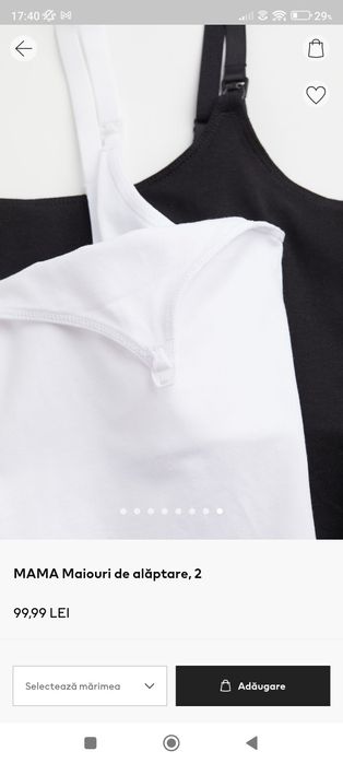 Maieu mama alaptare H&M