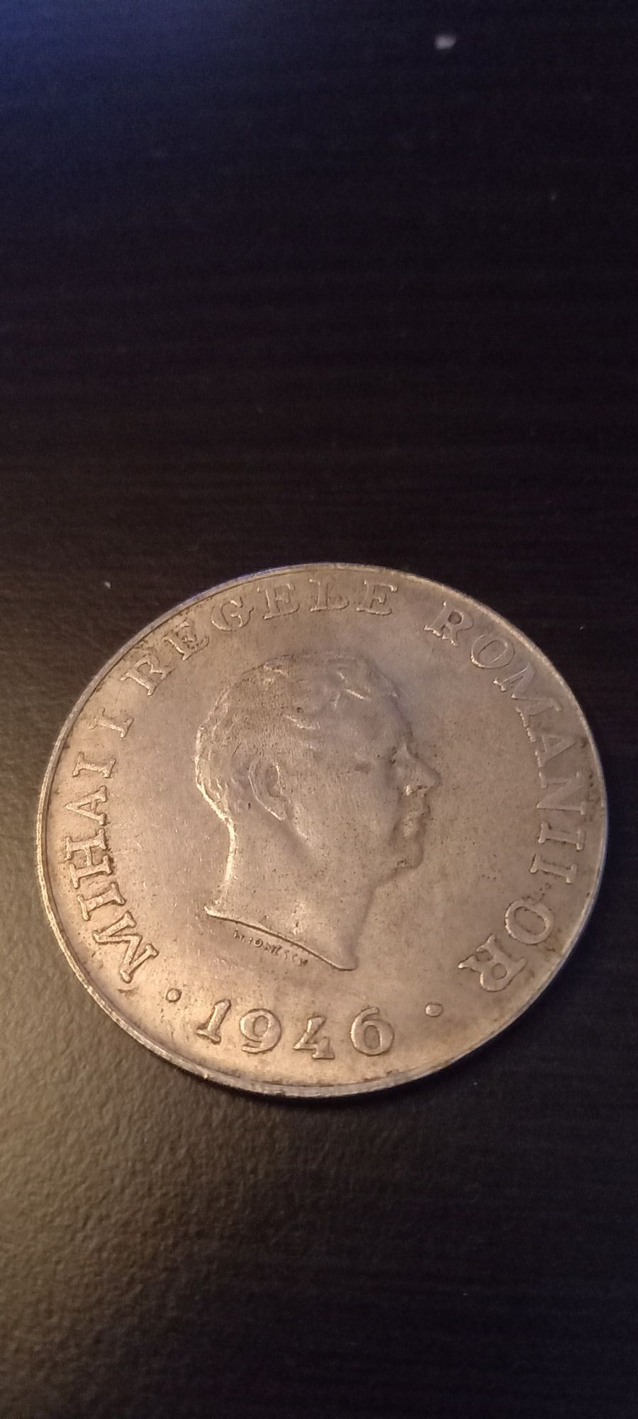 REPLICA moneda 100000 lei 1946