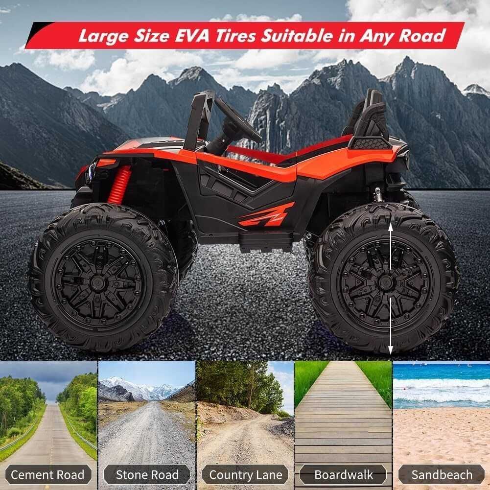 Акумулаторен Двуместен джип OFF-ROAD BUGGY 4X4 UTV 24V батерия