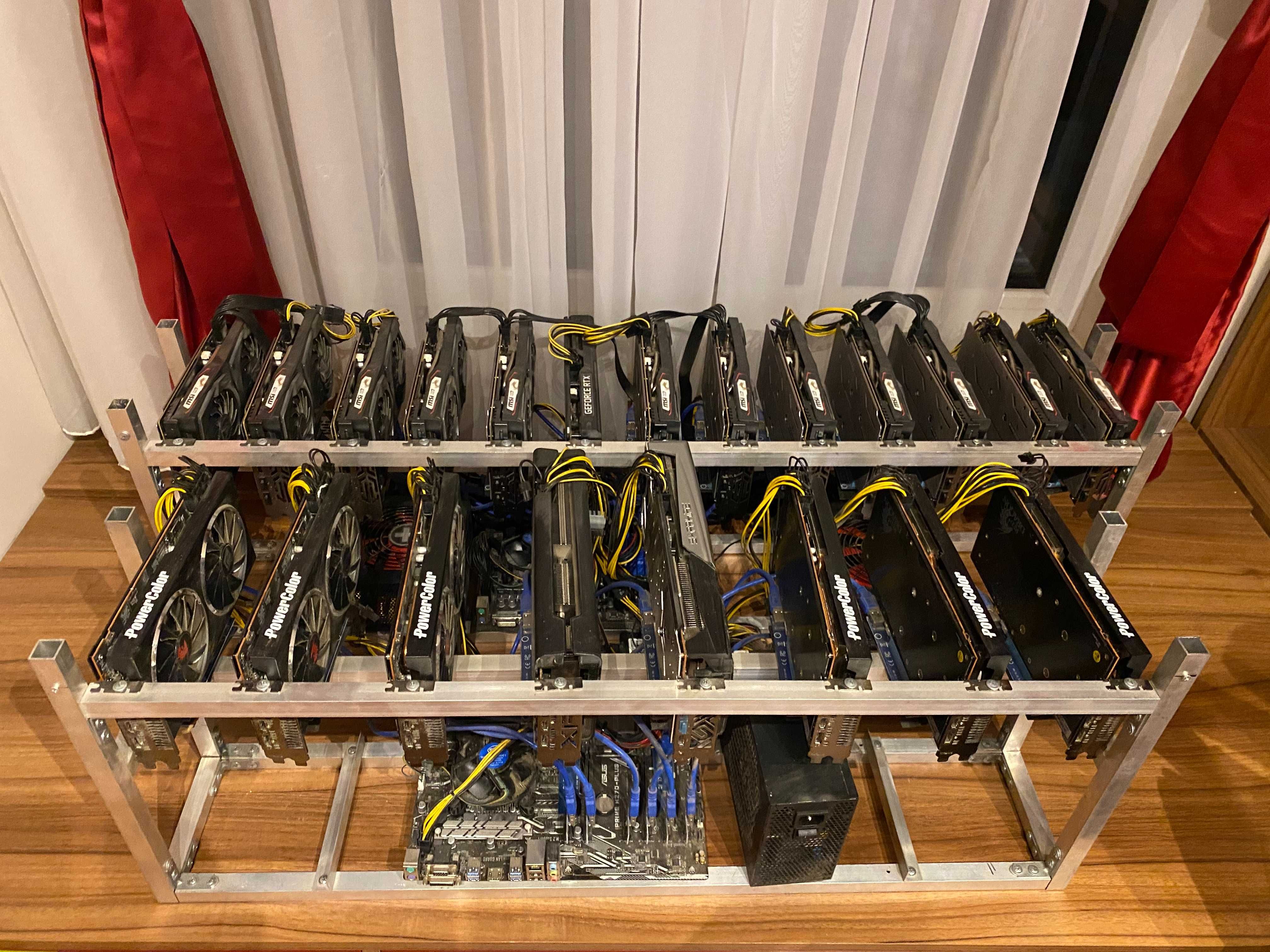 Mining Rigs (880 Mh/s ETH)