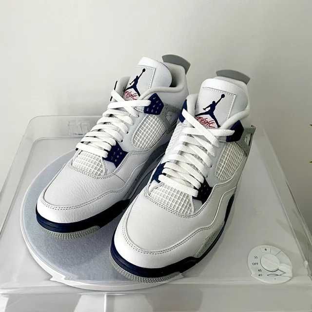 Nike_Air_Jordan_4 |Midnight Navy|Retro| rozmiar EU.41