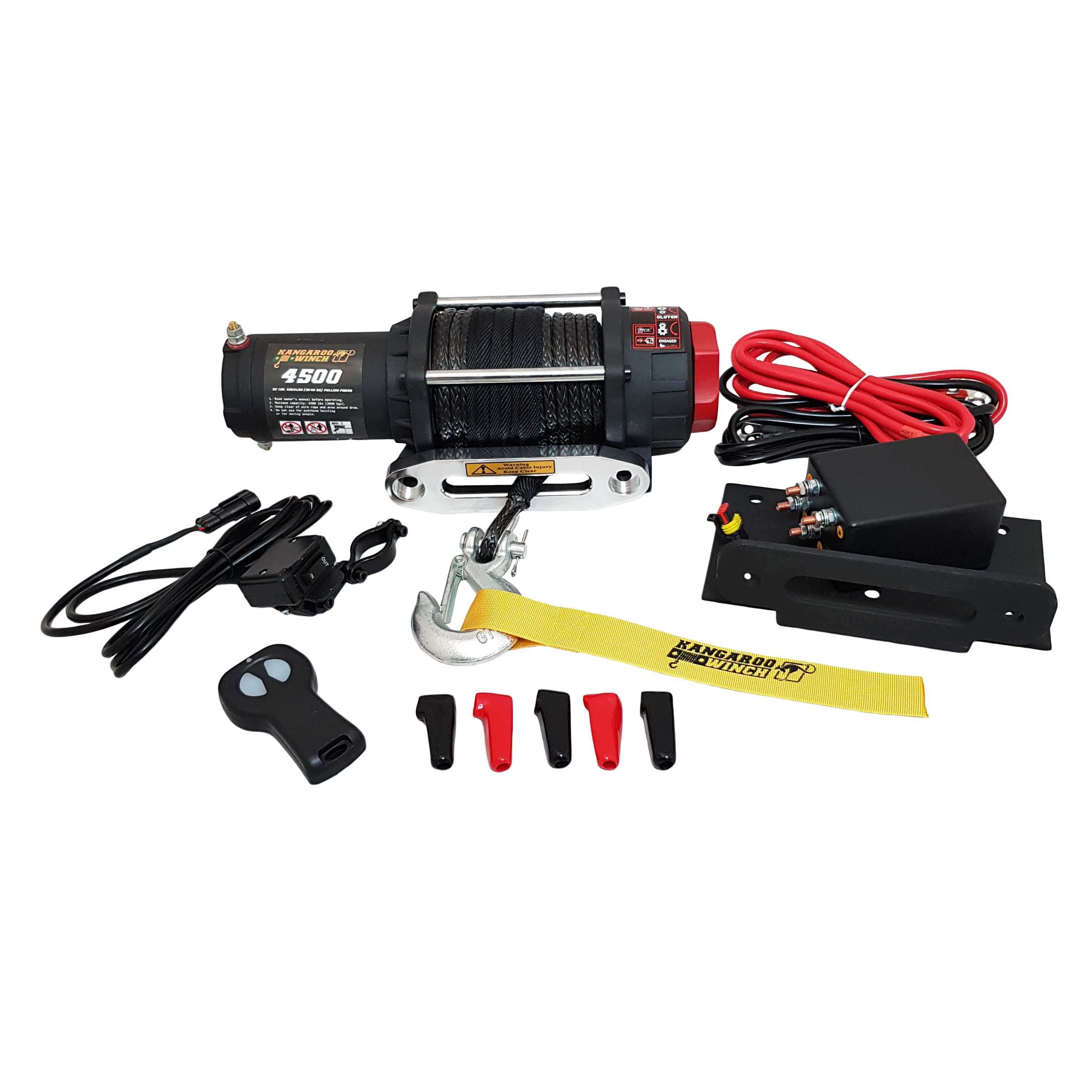 KangarooWinch K4500SR – Лебедкa за АТВ, УТВ