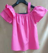 Блузка розовая на возраст от 9 лет
