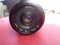 Продавам фотообектив Мinolta md 28mm 1:28 japan * 49mm