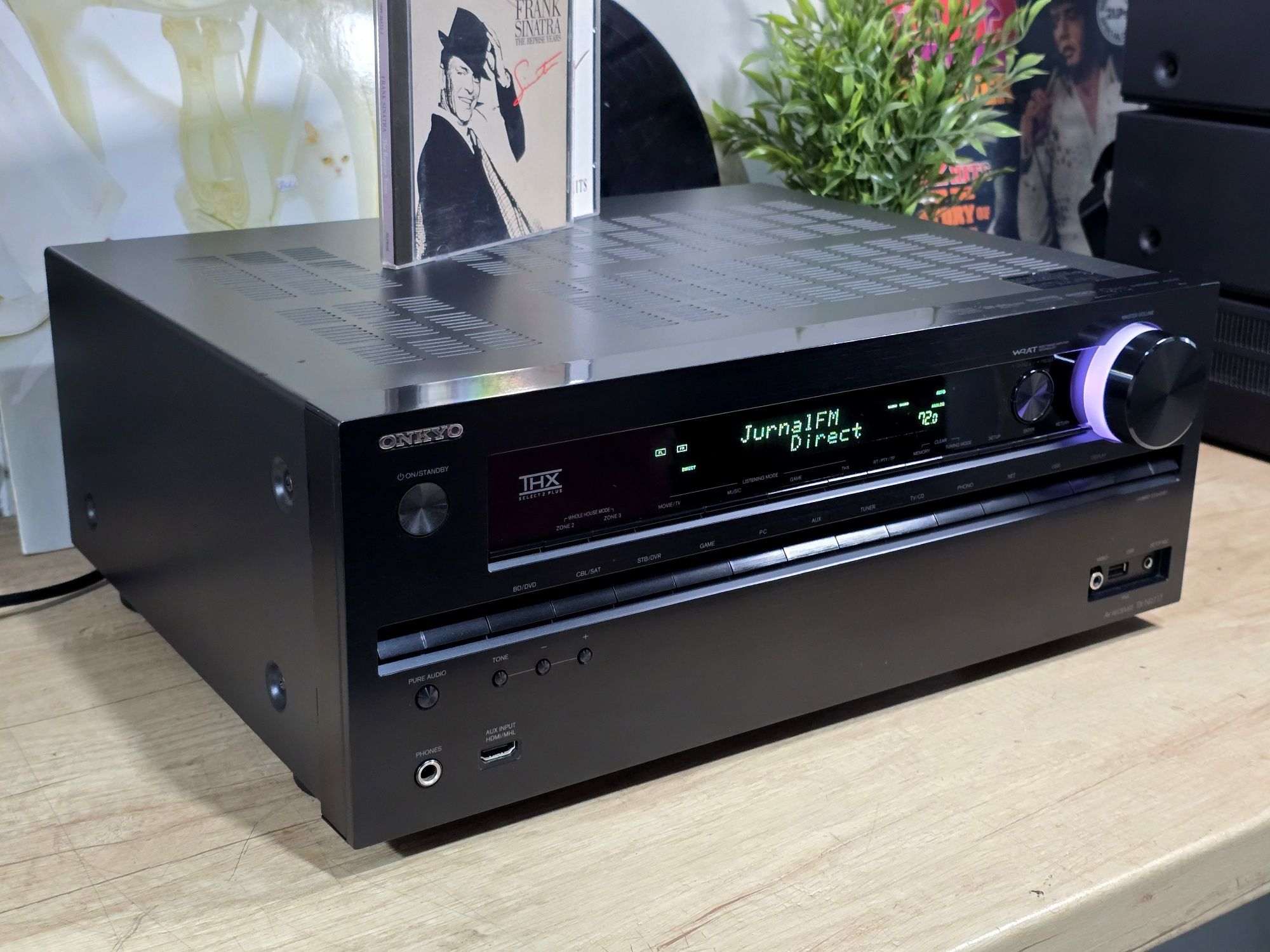 Receiver Onkyo TX-NR 717 AV, 7.2 hdmi, usb, streaming