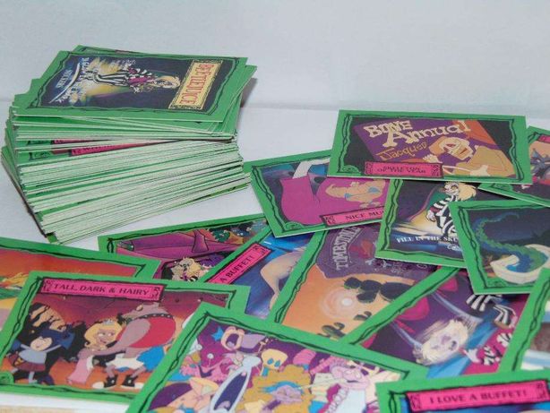 Colectie completa de carti de joc Beetlejuice din 1990, Canada