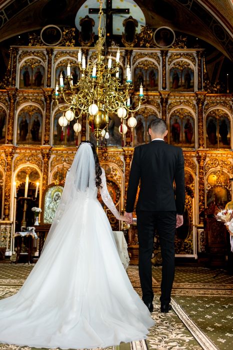 Rochie mireasa XS deosebita