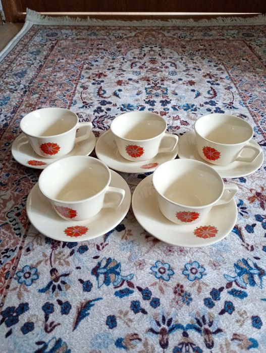 Set espresso 10 piese ceramica