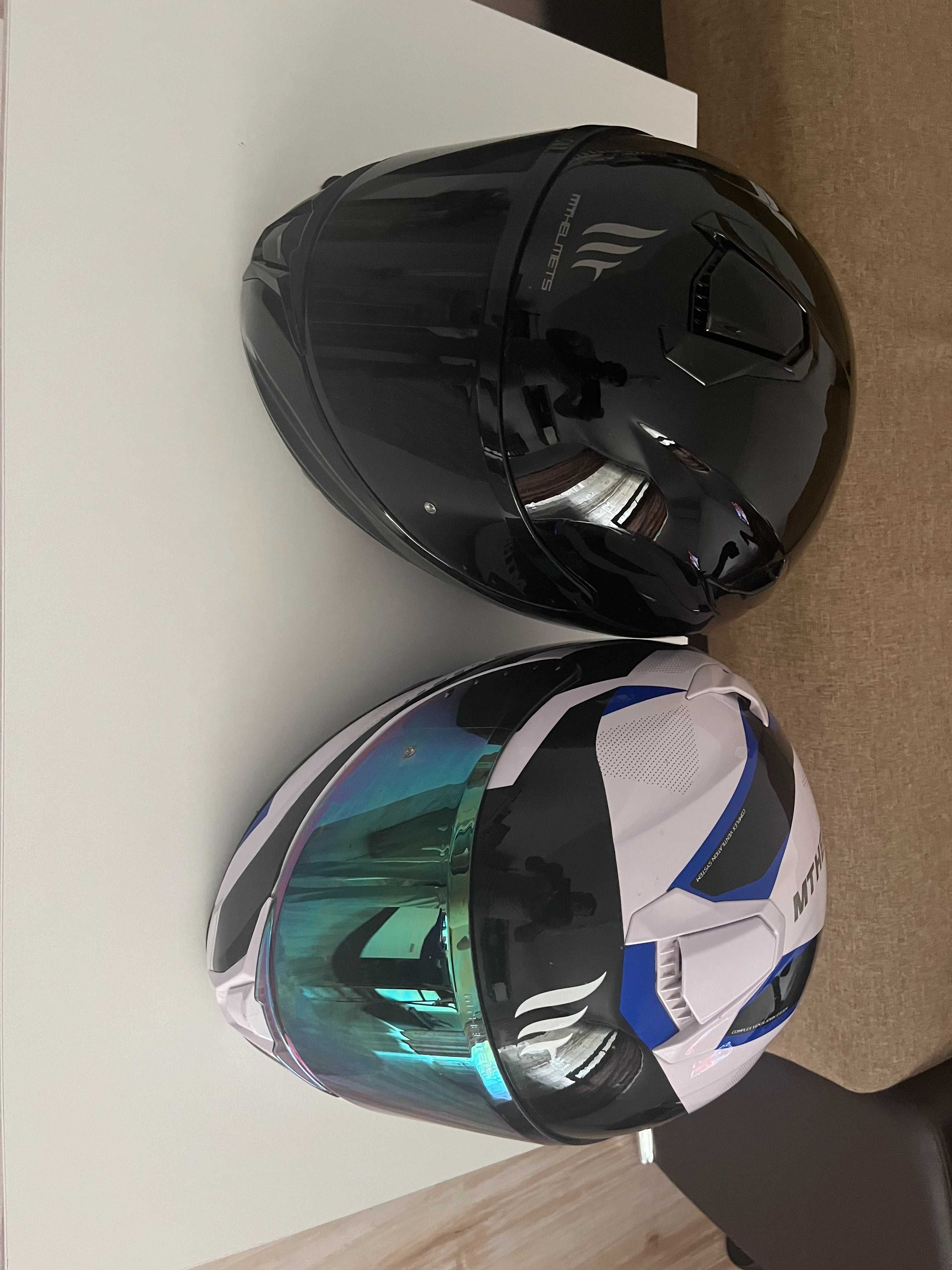 Casca MT Helmets Targo Shell / Polycarbonate (viziere fumurii cadou)