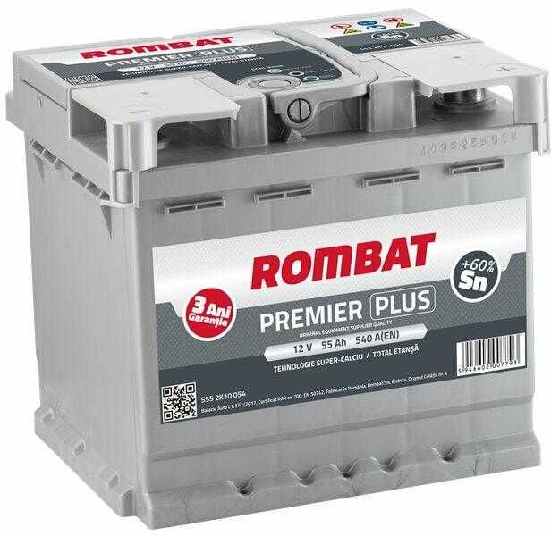 vand baterie auto rombat 12V/55ah noua.