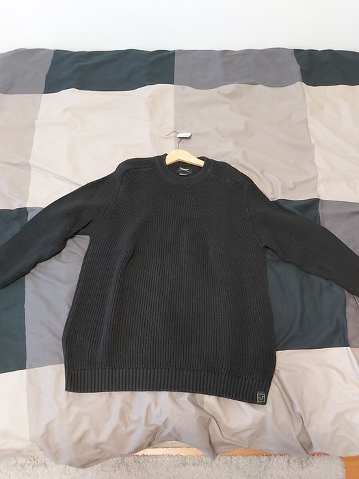 Pulover Negru Pull&Bear
