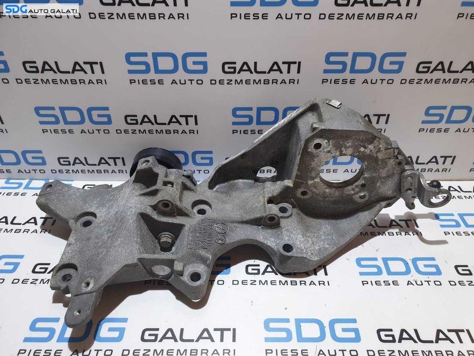 Suport Alternator Accesorii Motor cu Rola Intizatoare Curea Volkswagen Passat B7 1.6 CAYC 2010 - 2015 Cod 03L903143K [D0255]