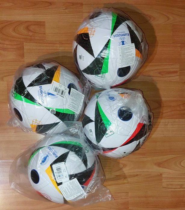 NOU Minge fotbal ADIDAS Euro24 League Box, marimea 5, alb, ideal cadou