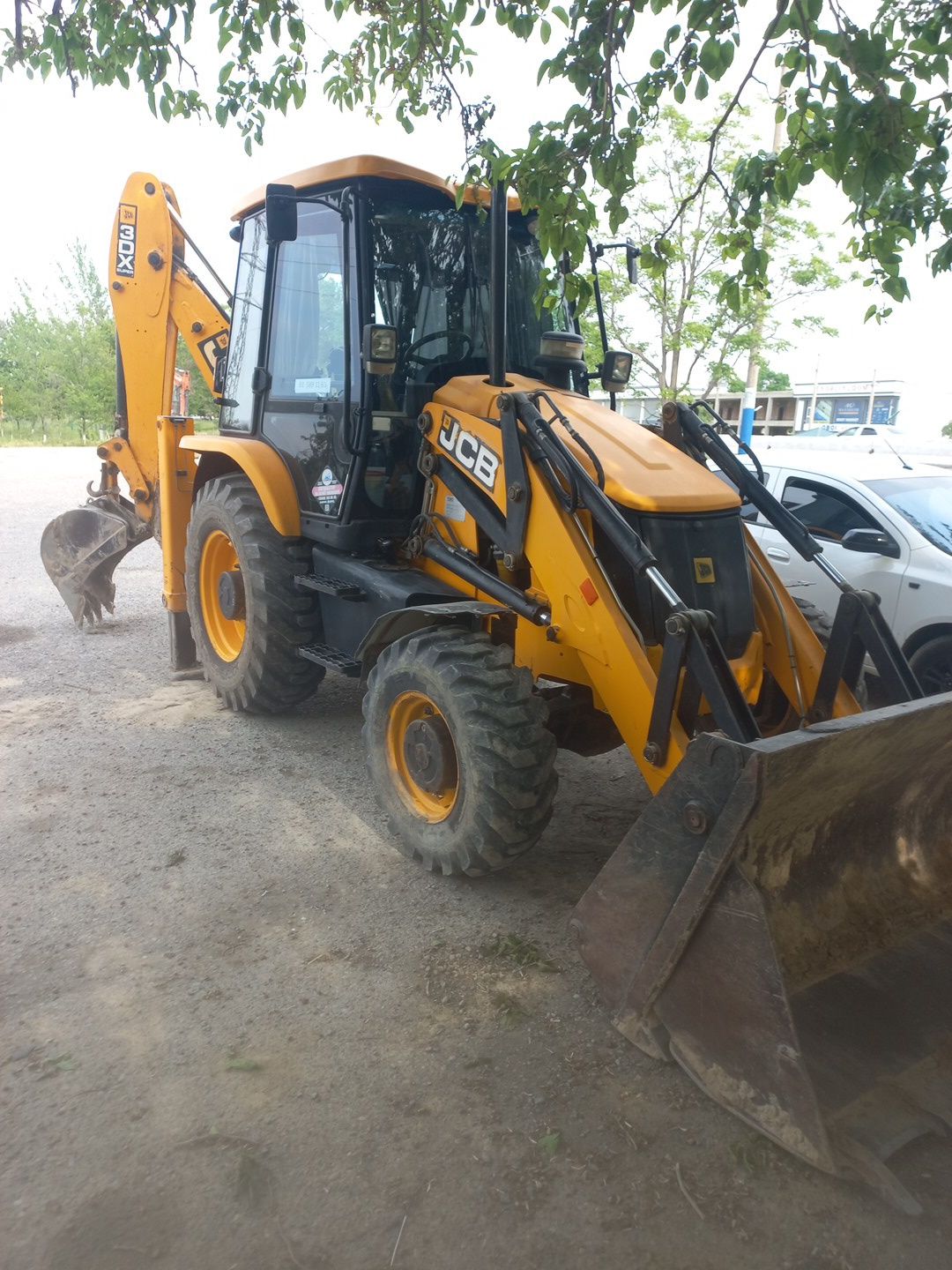 Jcb 3dx  экскаватор пагрузчик