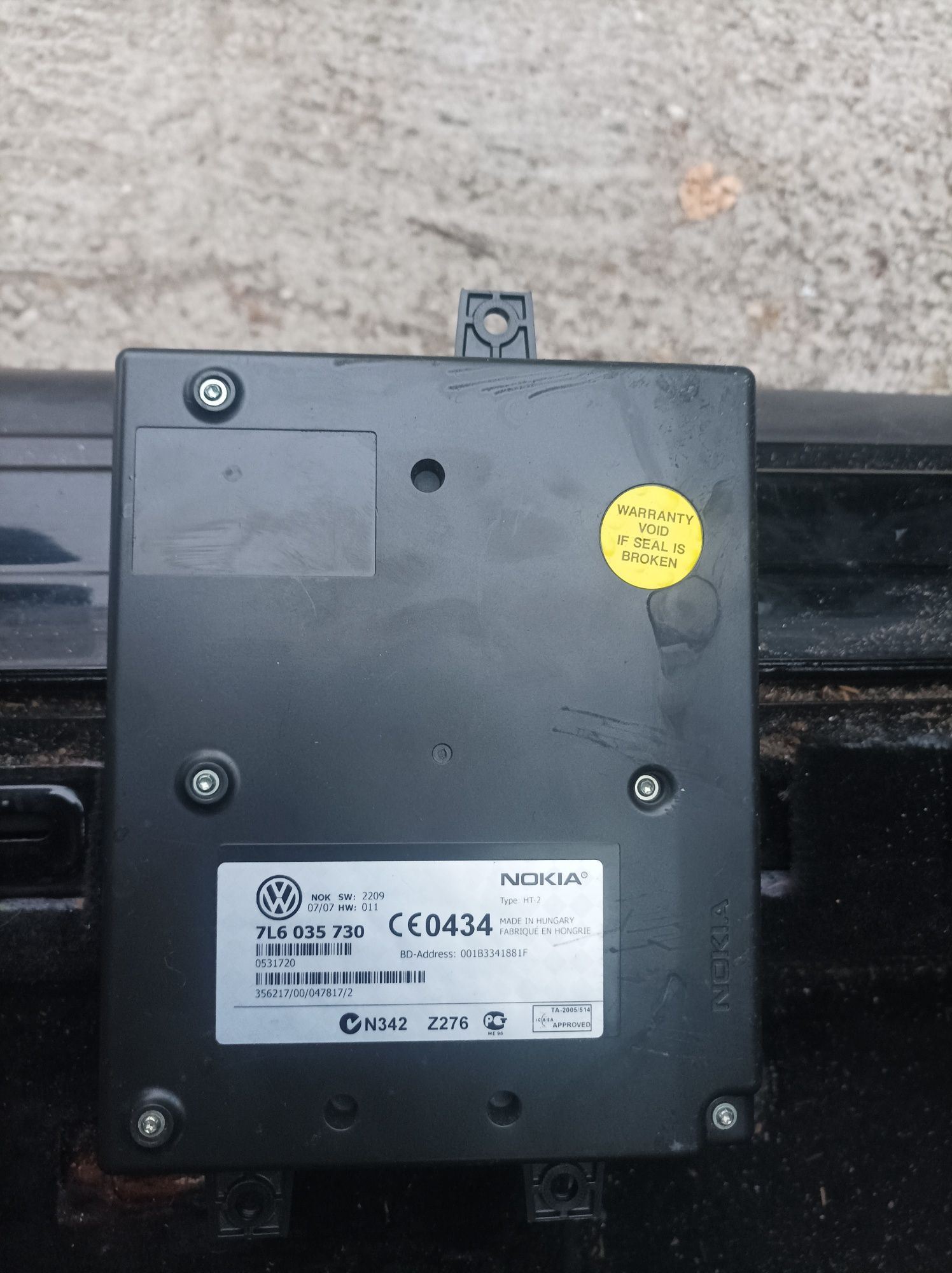 Unitate modul calculator bluetooth Vw Passat B6 7L6035730 3C0035729E