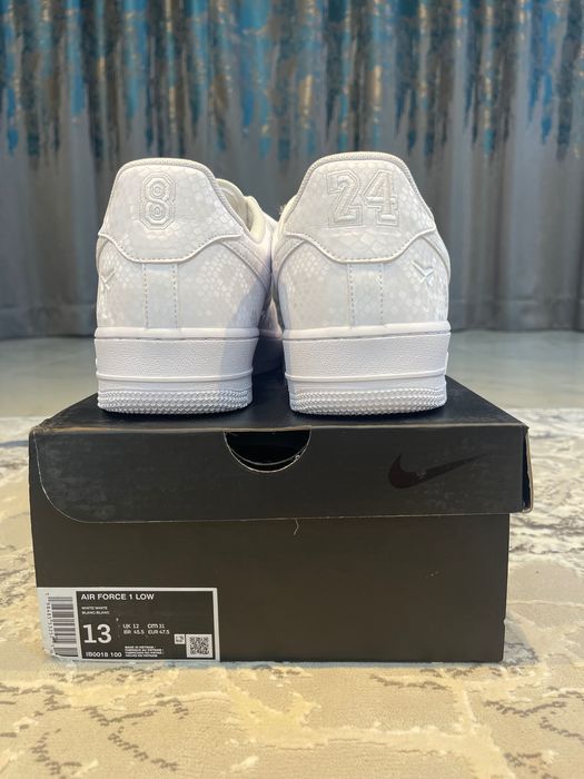 Nike Air Force 1 x Kobe – Kobe Bryant Forever White