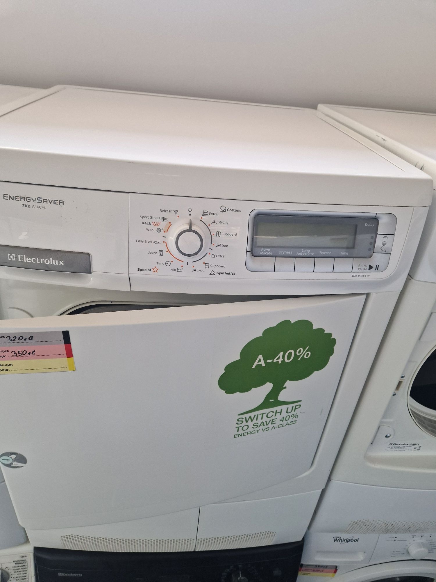 Сушилня Electrolux А++ Термопомпа