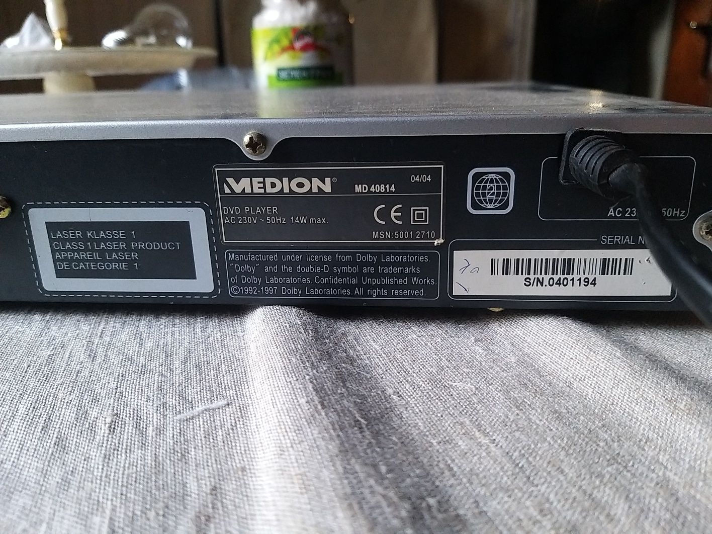 Median CD / DVD / mp3 player