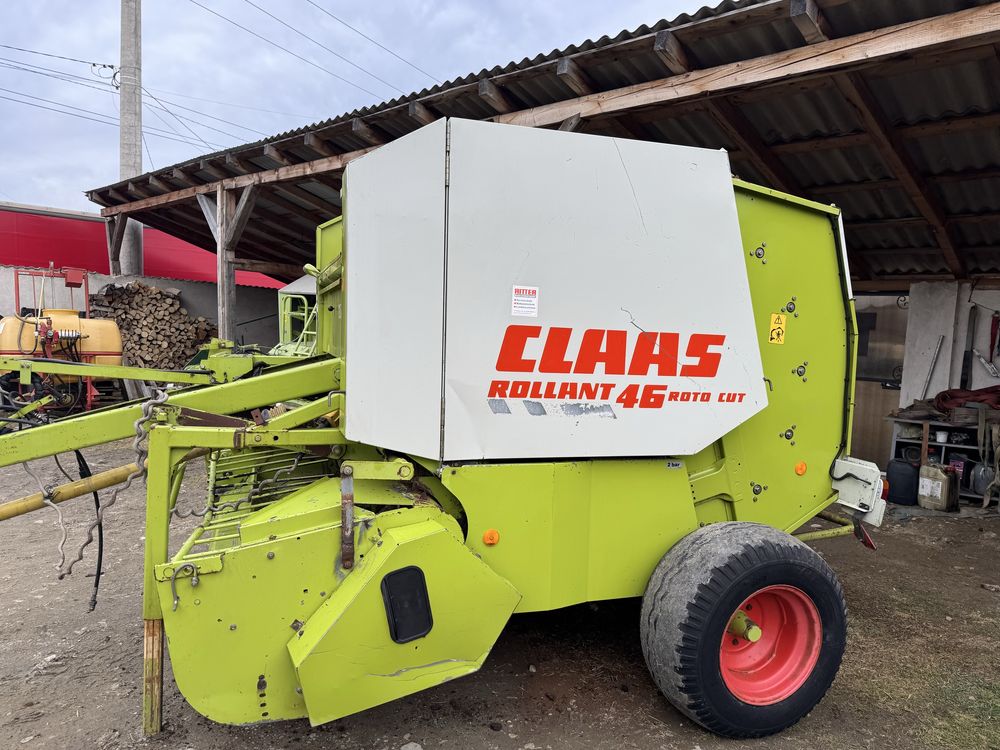 Balotiera claas rollant 46 roto cut presa welger krone