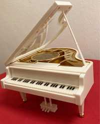 Cutie muzicală pian cu cheiță