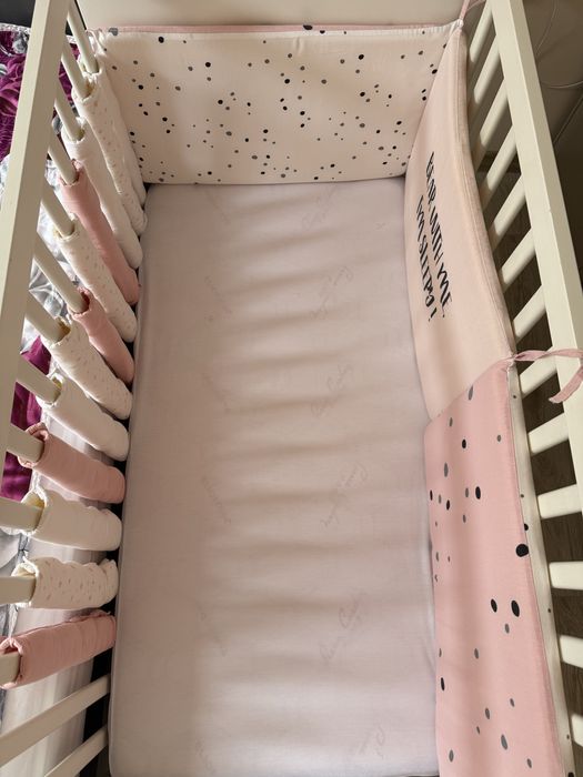 Бебешка кошара Икеа бебешко легло бебешки матрак Pierre Cardin 60/120