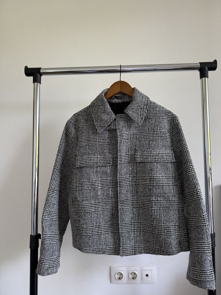 Мъжко карирано яке ZARA