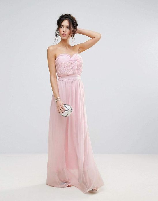 Розови официални рокли