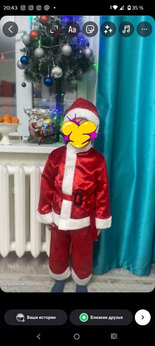 Костюм Санты в хорошем качестве