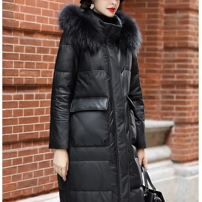 Продам зимний пуховик женский