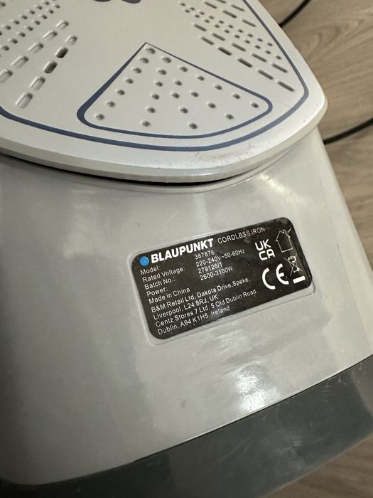 Fier de calcat Blaupunkt 387878 fara fir