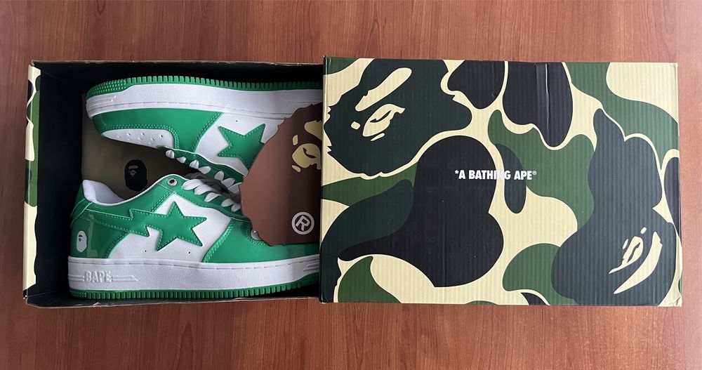 Bape Sta Low Green