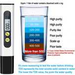 Tester puritate, calitate apa TDS meter