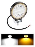 72W LED Диоден Фар Работна Бяла Жълта Светлина Габарит Мъгла Лампа
