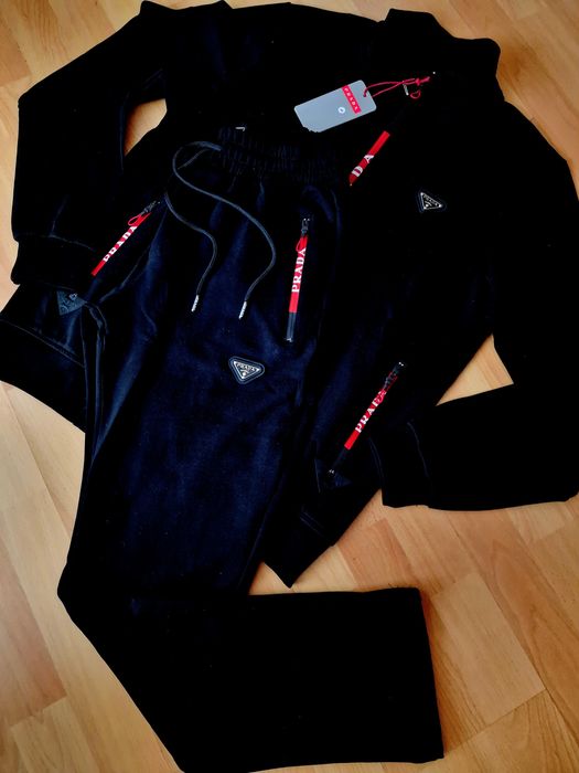 Trening Prada,bumbac,logo metalic,Italia