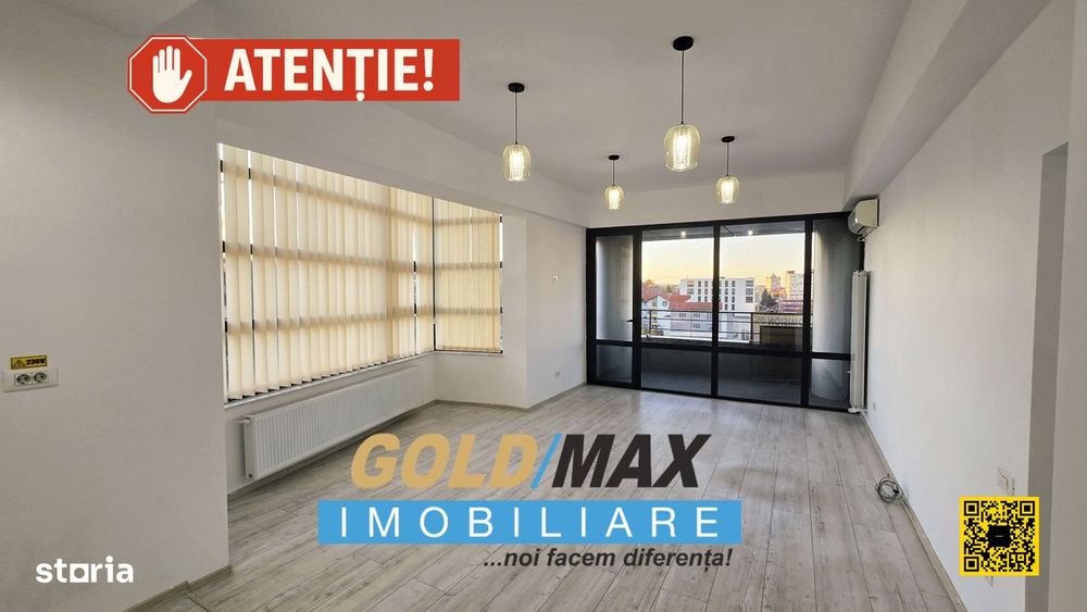 Apartament 2 camere, central, bloc Grides