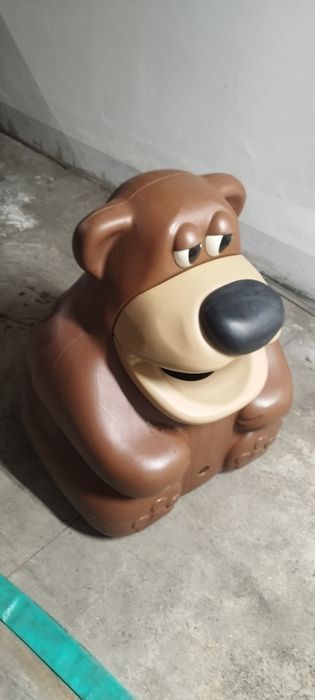 Кош  пластмасов Мечка