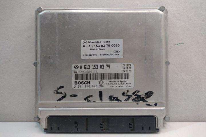 ECU Calculator Motor Bosch A6131530379 / 0281010828 / 0281010794 Merc