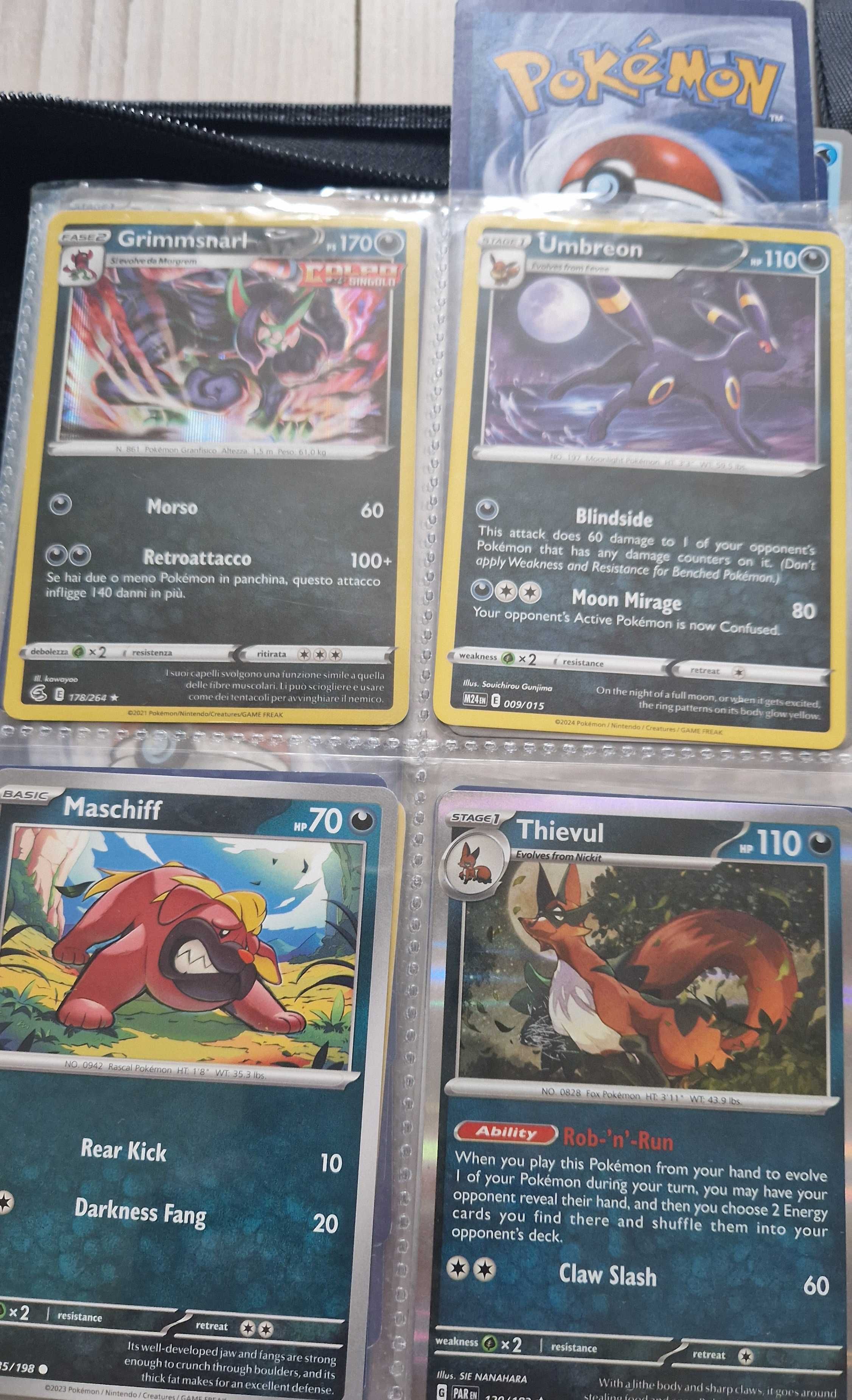 Schimb  cartonase de Pokemon