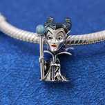 Pandantiv Pandora Maleficent argint Charm Villains Disney fosforescent
