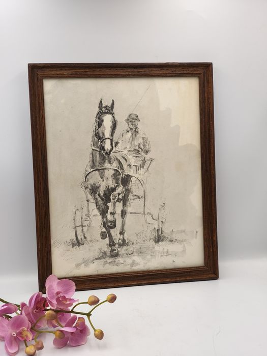 Винтидж холандска авторска картина