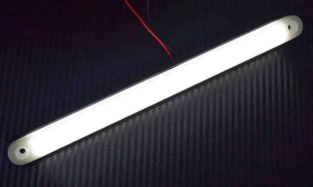 1 бр. Лед LED НЕОН дълги габарити с 15 диода 12-24V , 3 цвята